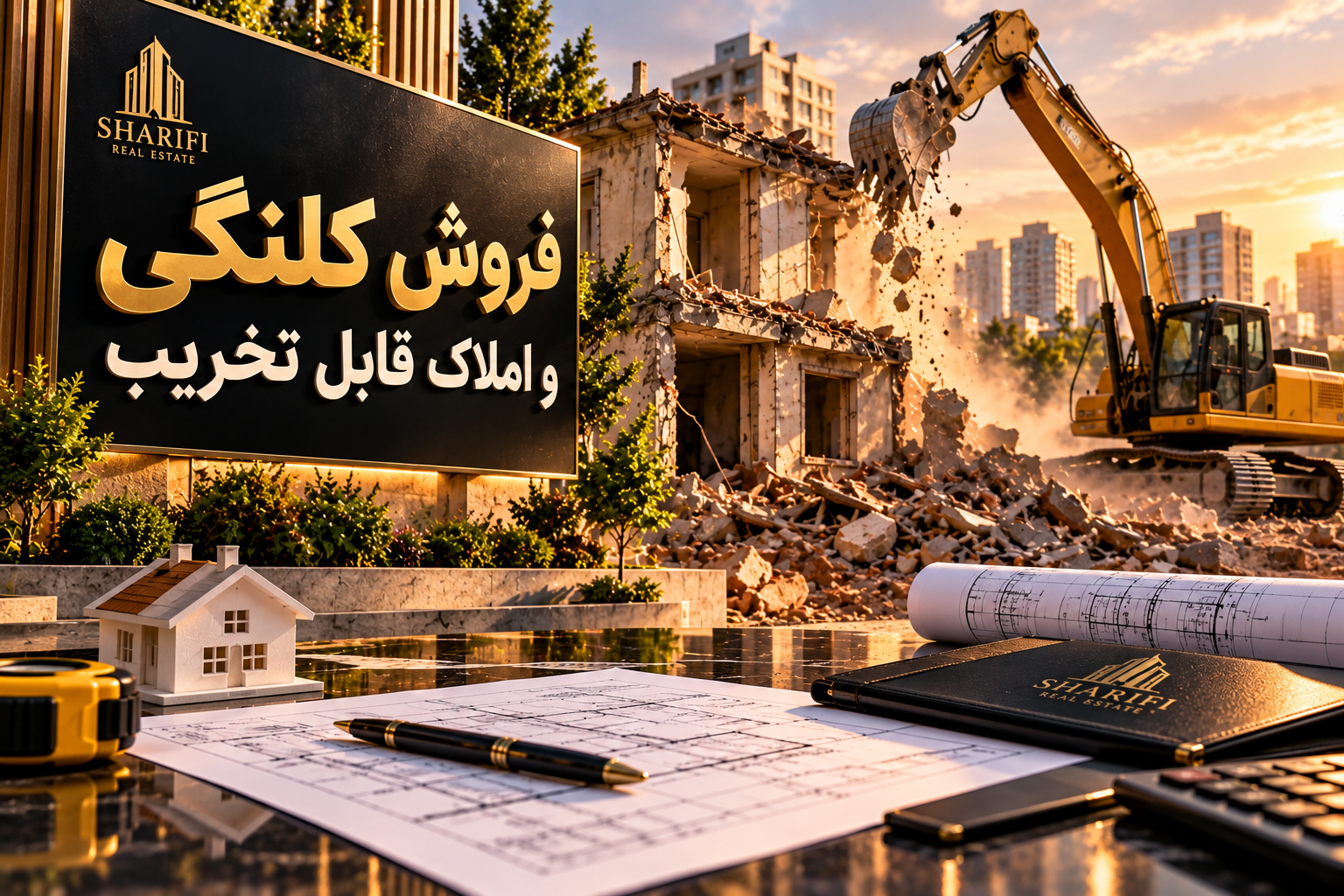 فروش کلنگی و املاک قابل تخریب