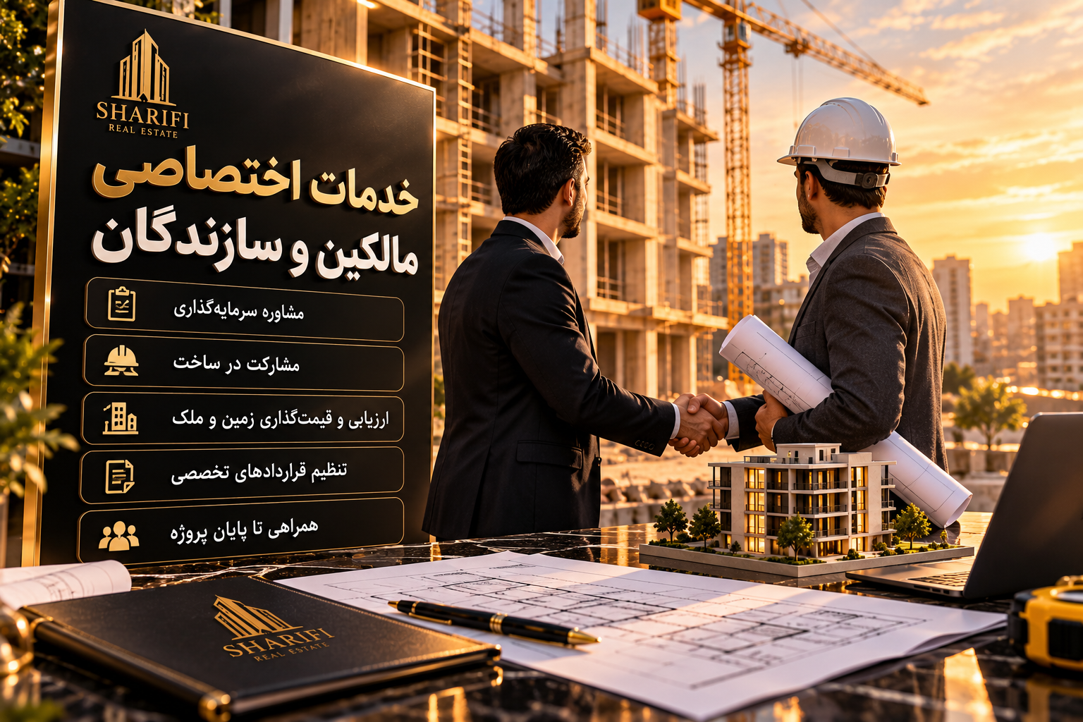 خدمات اختصاصی مالکین و سازندگان